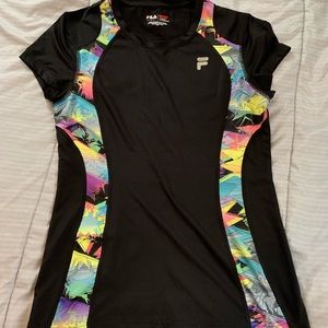 Short sleeve workout top